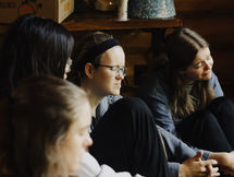 The Girl Covered in Prayer