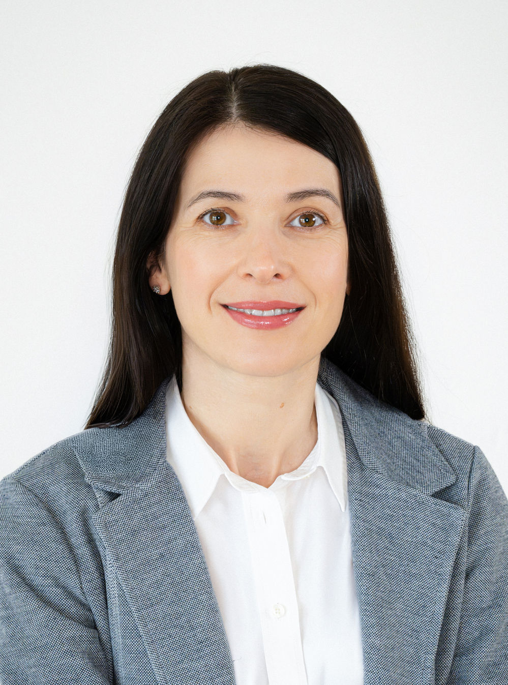 Professionelles Portrait einer Frau als Bewerbungsfoto