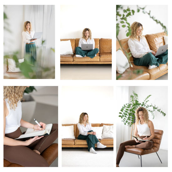 stillvolles Personal Branding Portrait einer selbstbewusster Frau mit moderner Business Eleganz