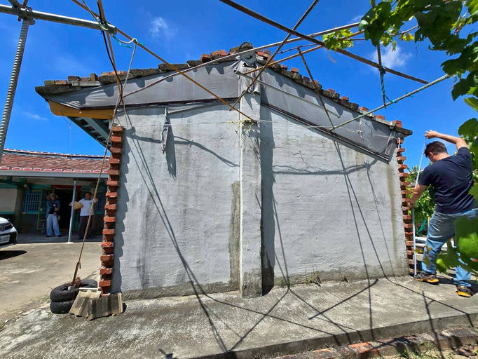 現地丈量