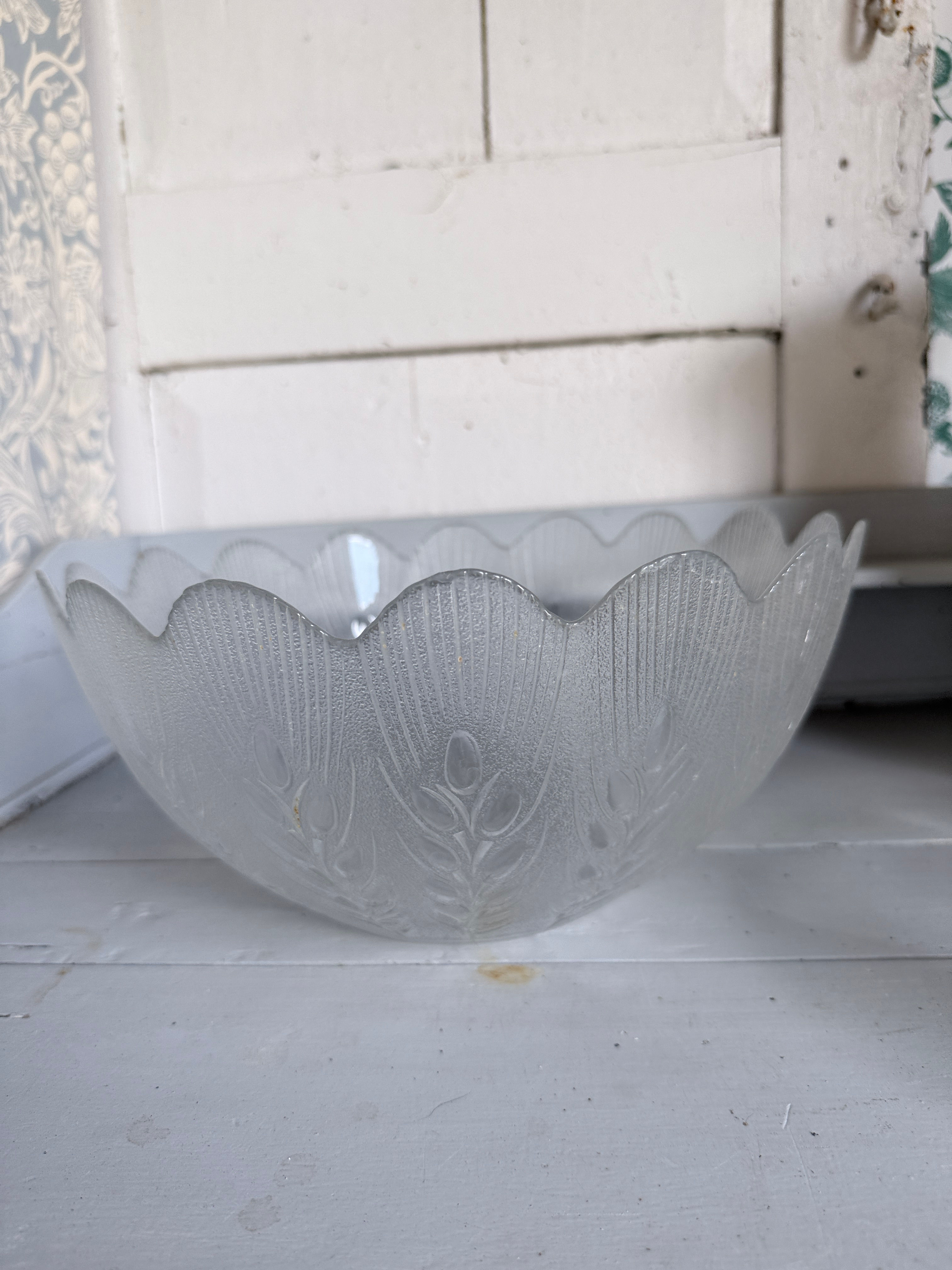 Grand saladier en verre