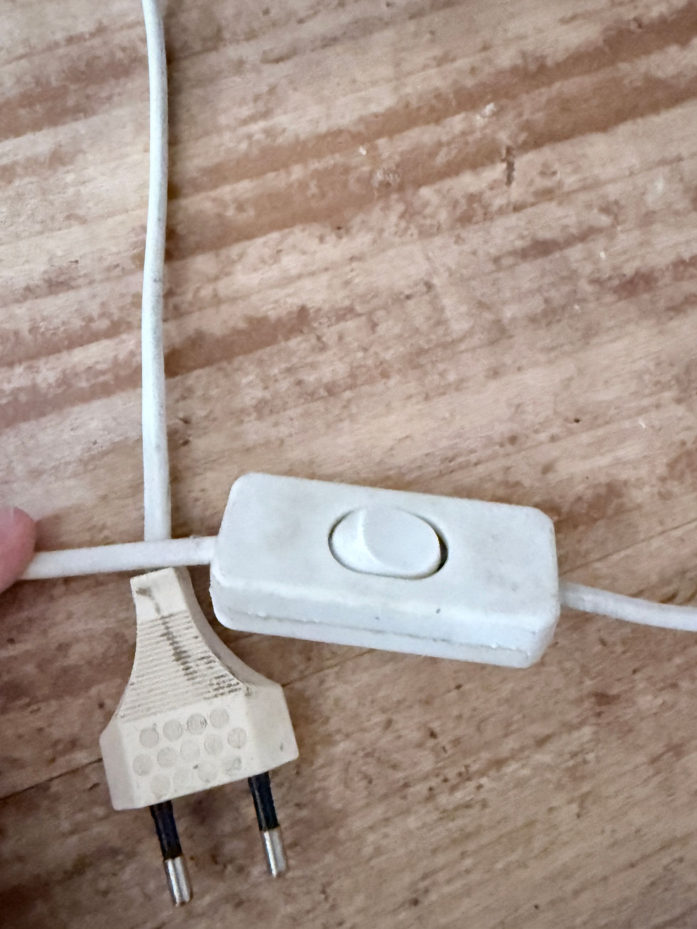 Miniature : Lampe bleu et blanche 