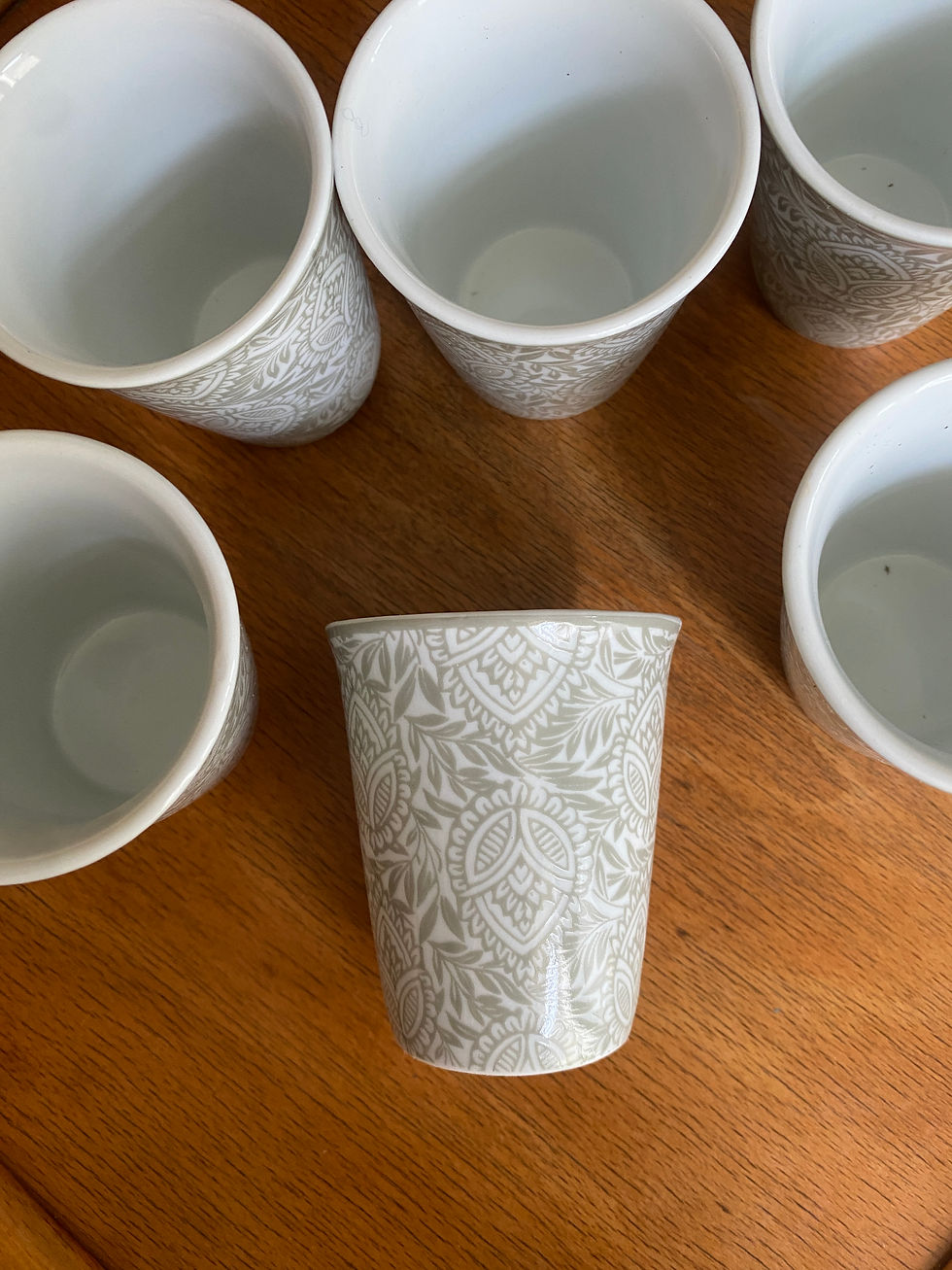 Thumbnail: 6 tasses à café