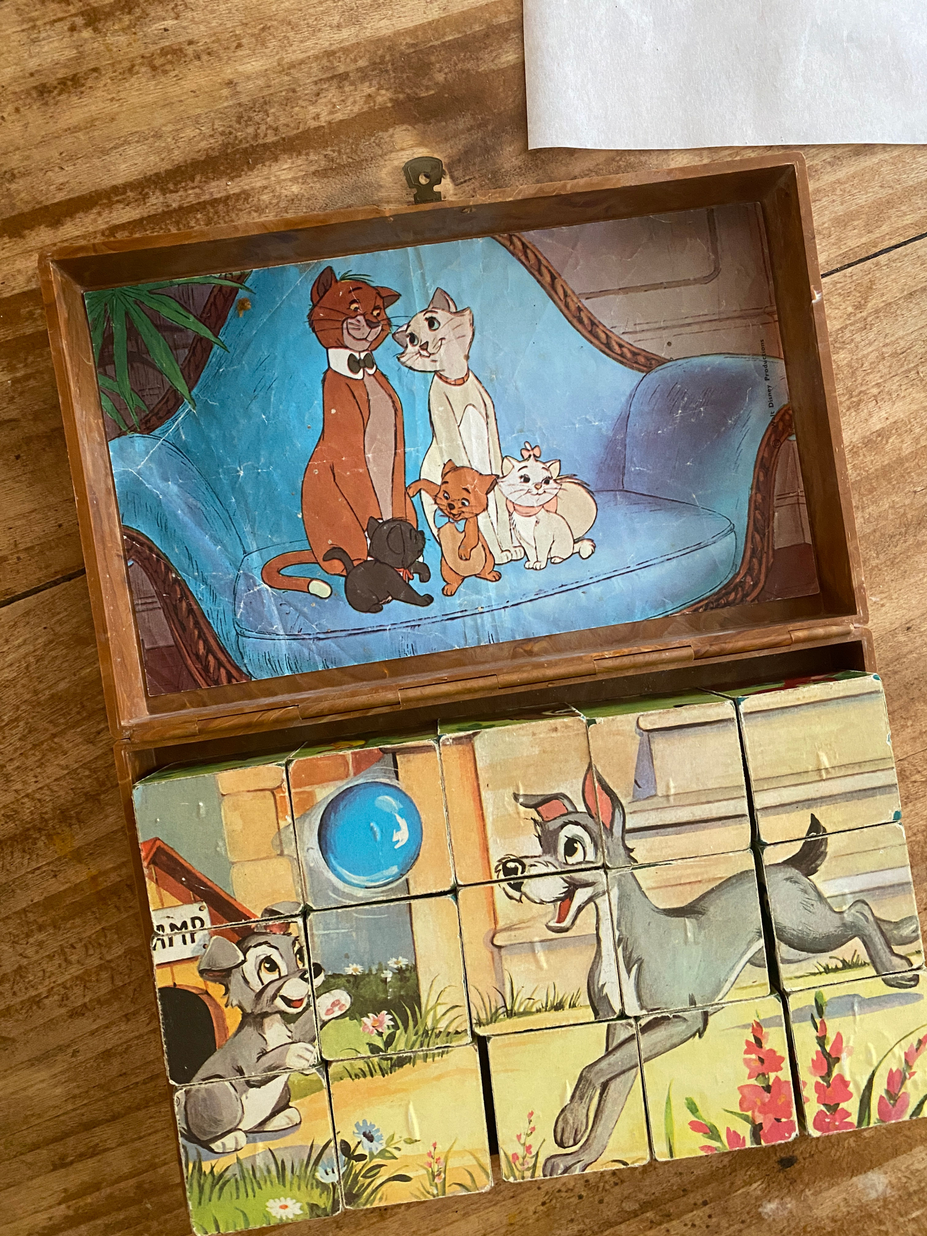 Cubes anciens Disney