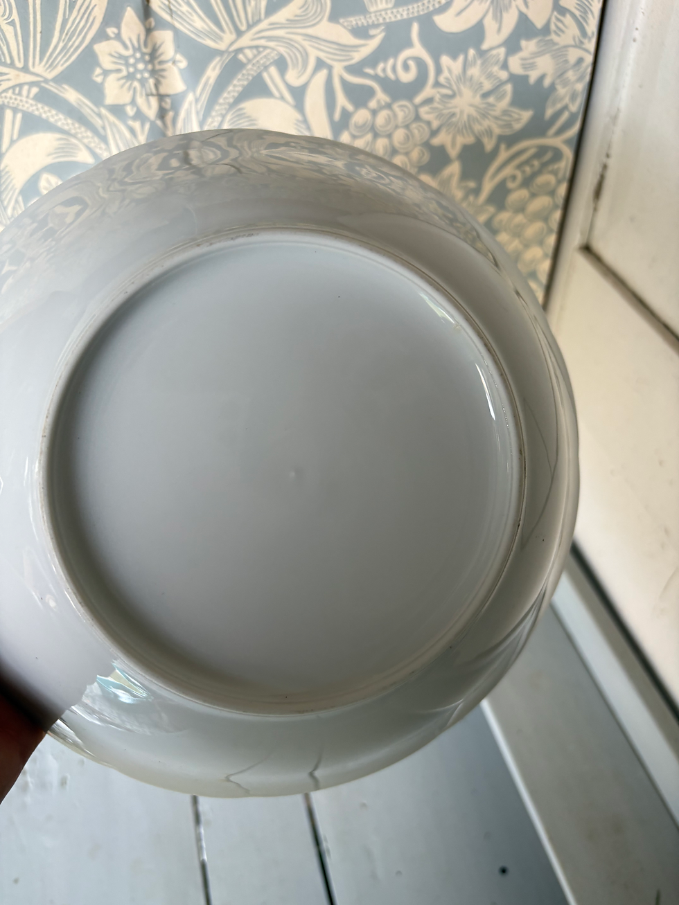 Thumbnail: Saladier vigne porcelaine