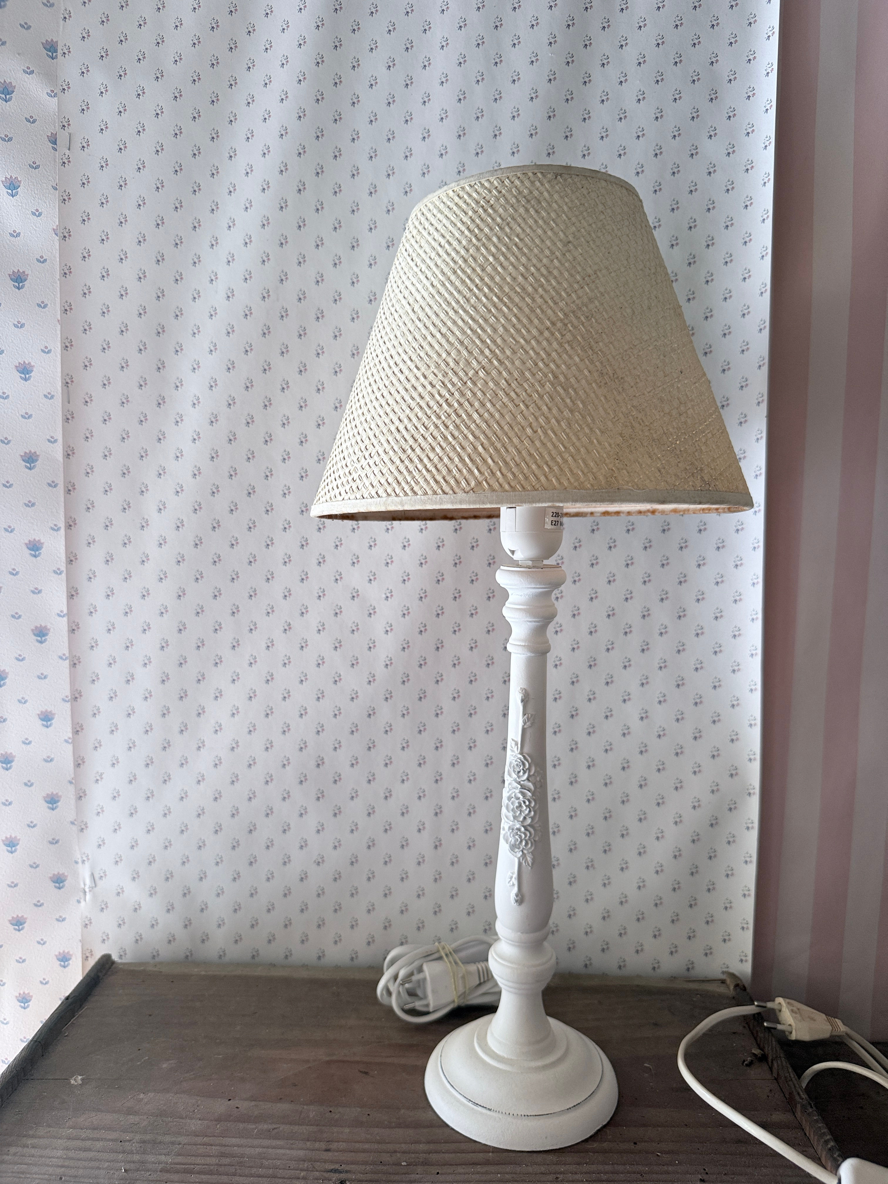 Grande lampe blanche