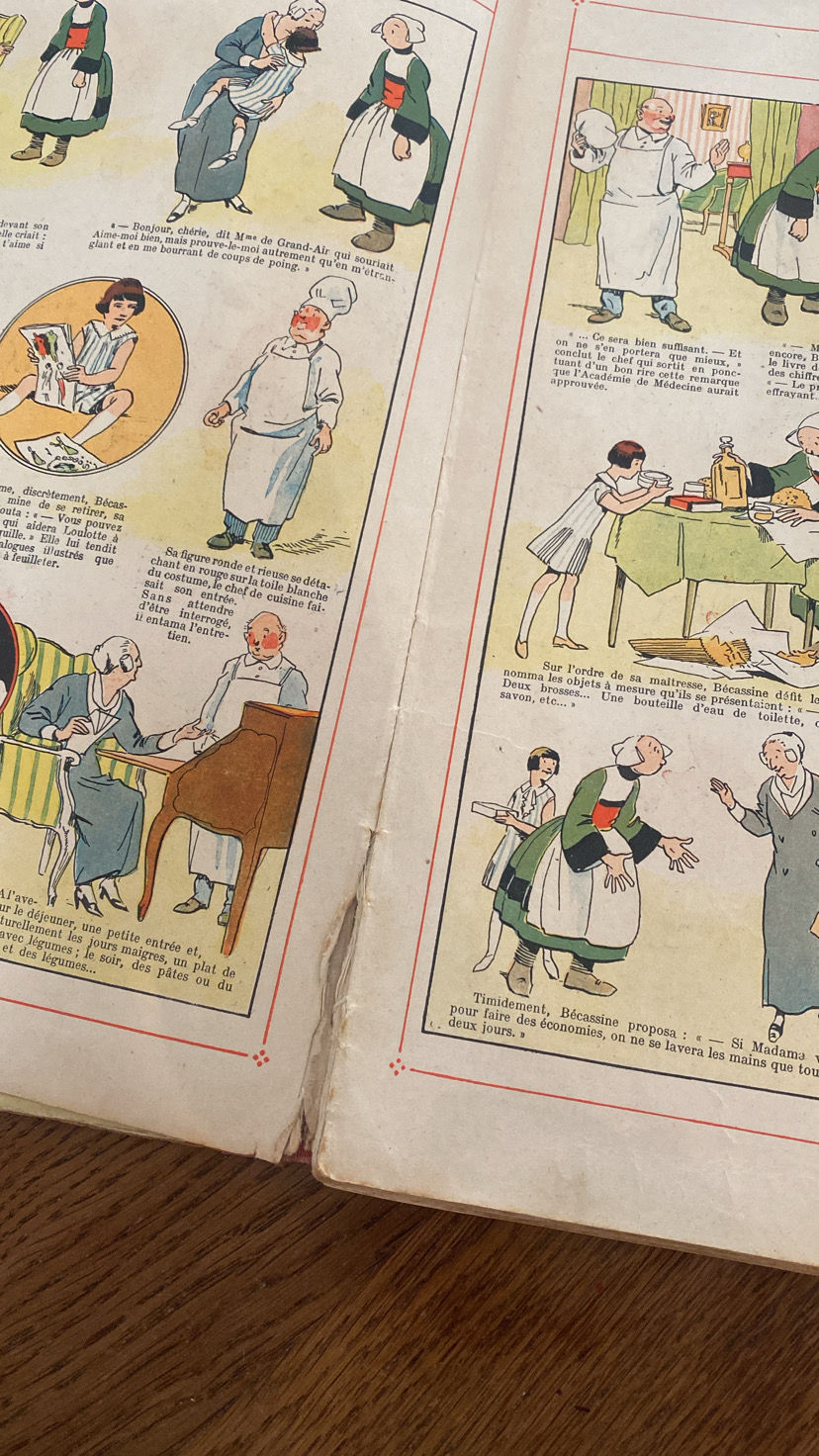 Thumbnail: Ancien livre Bécassine