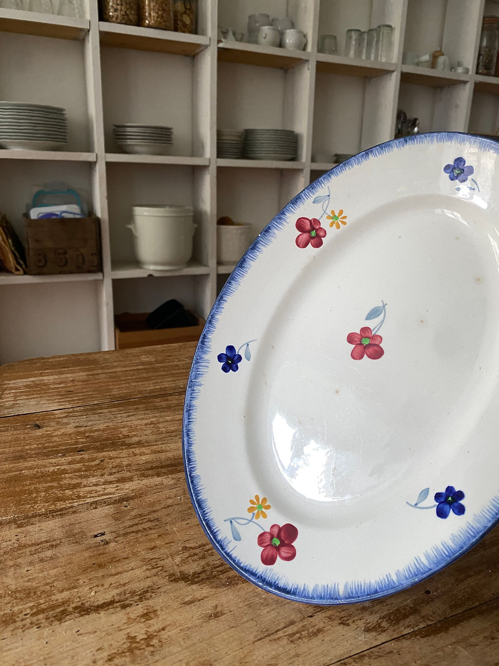 Miniature : Plat ovale Mary-Lou