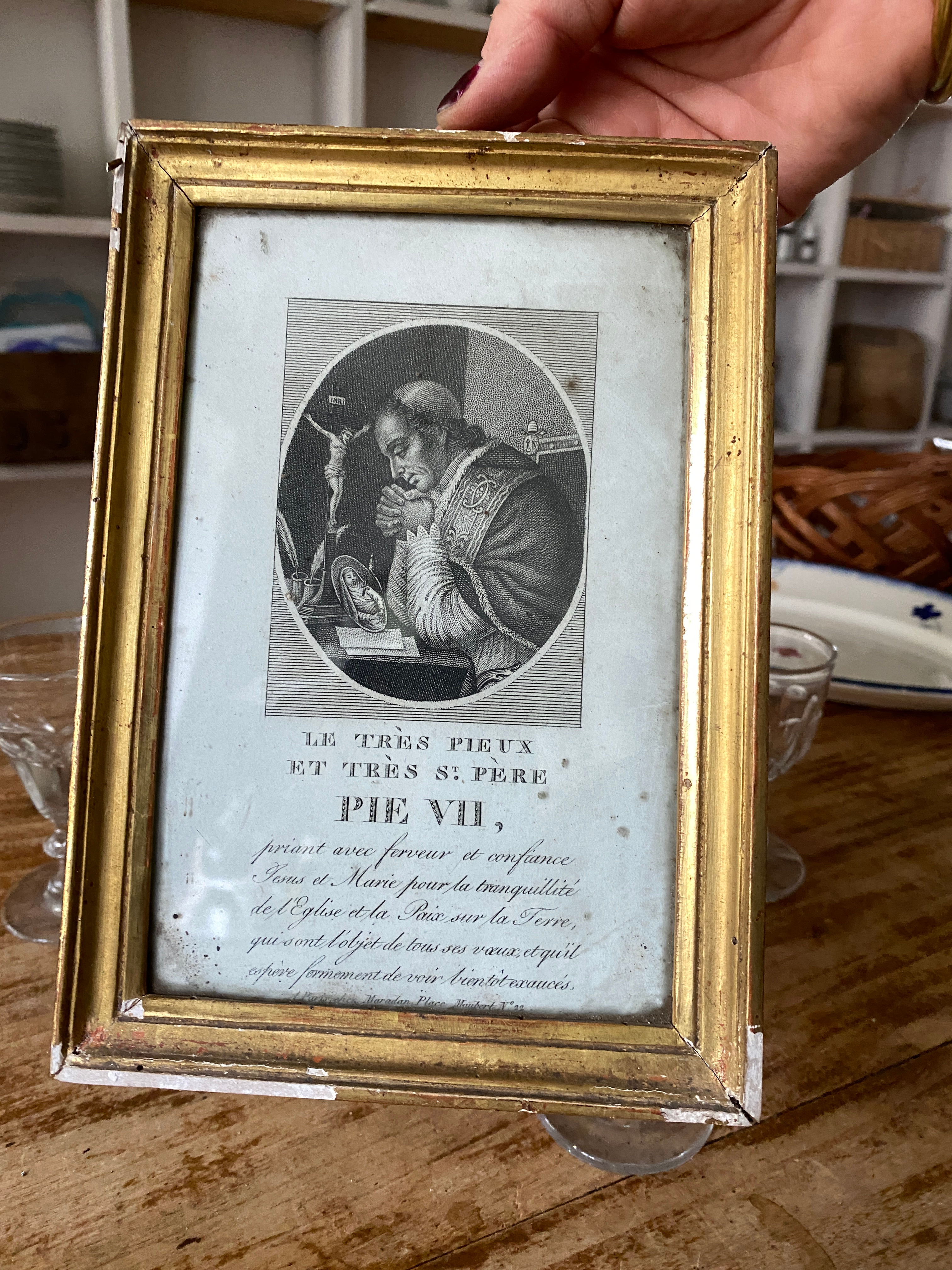 Petit cadre religieux