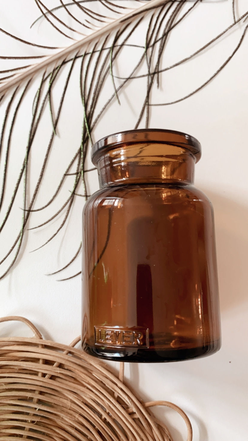 Miniature : Petit pot en verre