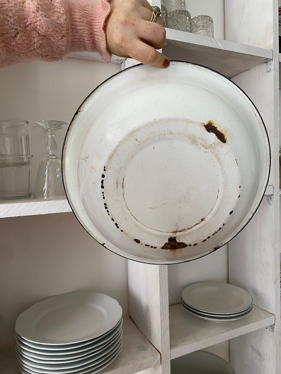 Thumbnail: Grande bassine emaillée