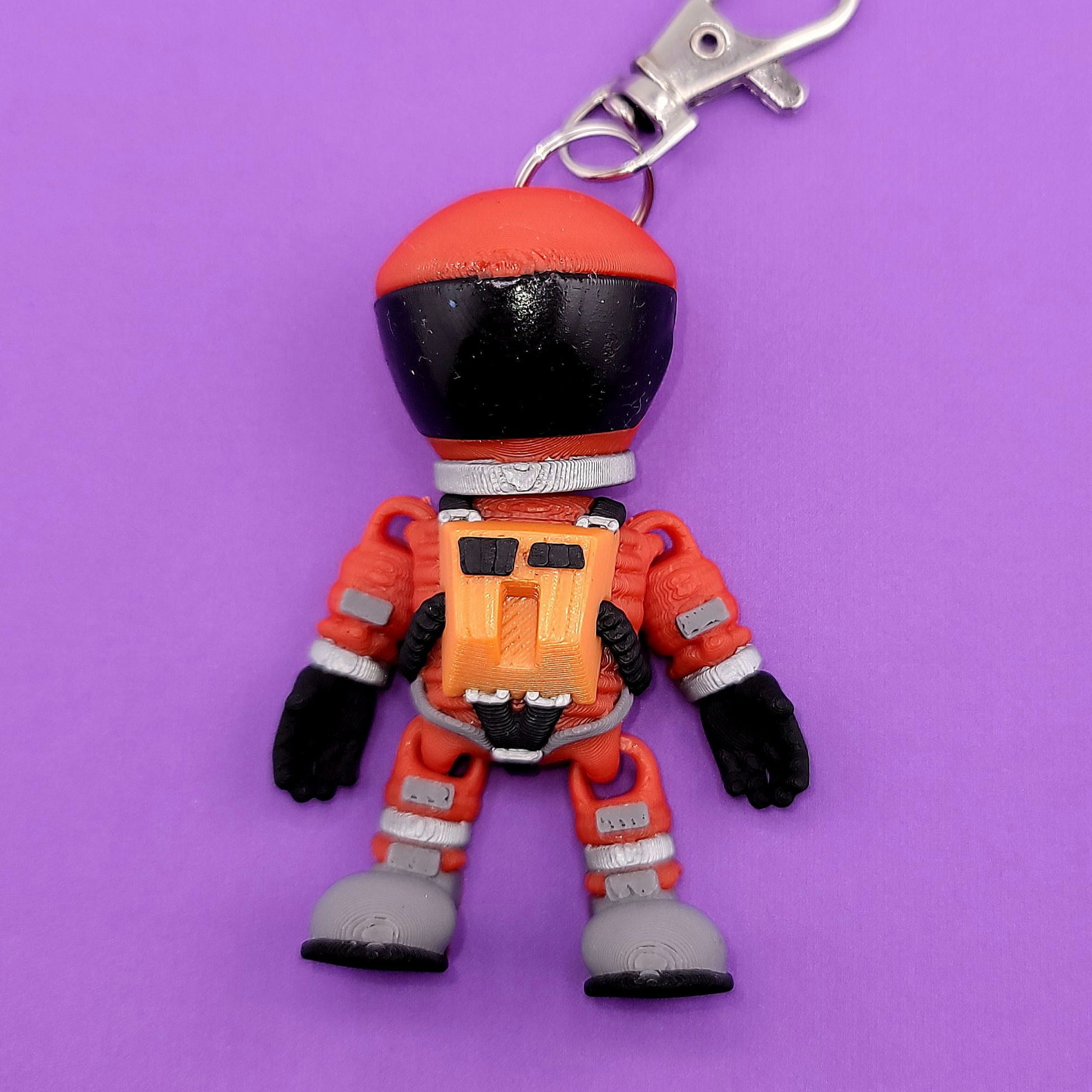 Dave the Astronaut Wiggly Keychain