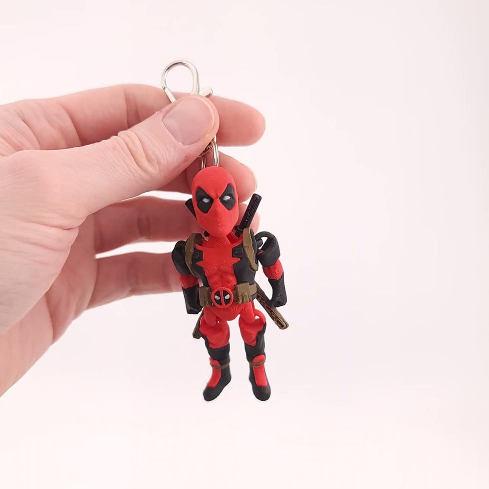 Thumbnail: Deathpool Wiggly Keychain