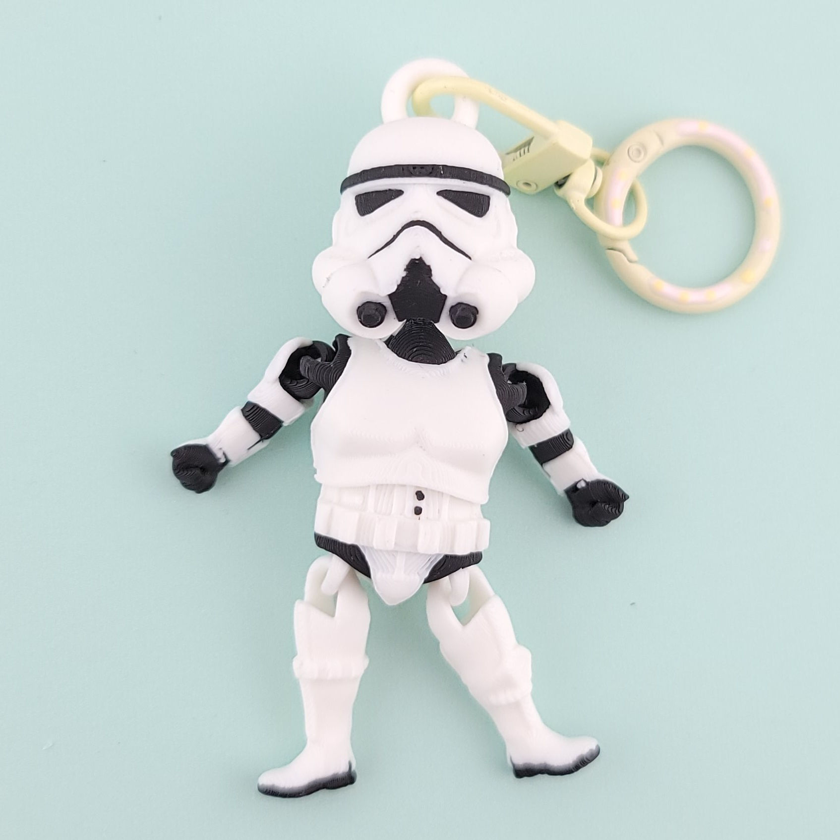 Space Trooper Wiggly Keychain