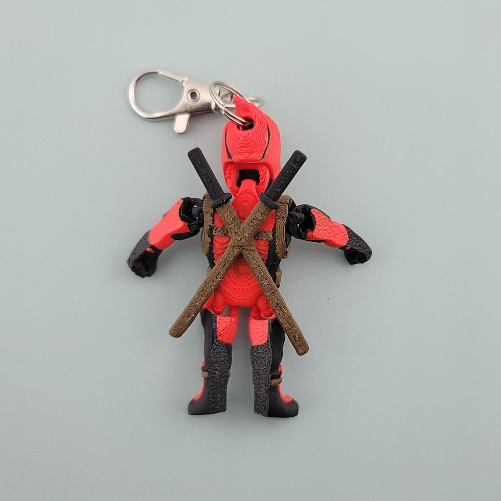 Thumbnail: Deathpool Wiggly Keychain