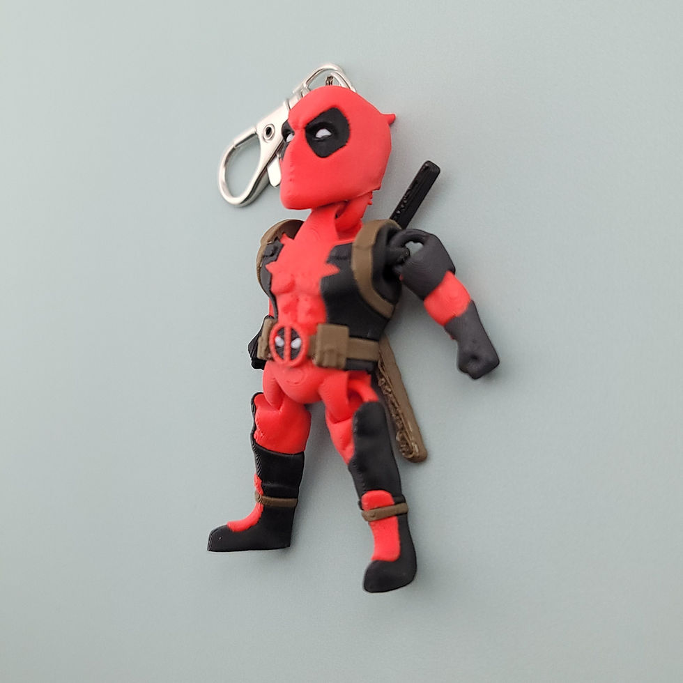 Thumbnail: Deathpool Wiggly Keychain