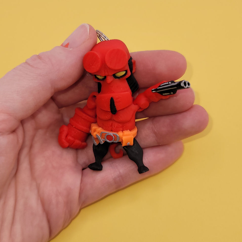 Thumbnail: Hellguy Wiggly Keychain
