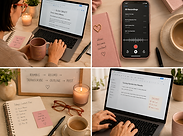 voice memo blog draft ramble to post workflow collage laptop.png