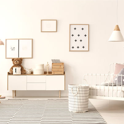 Healthy Baby's Room Energetically Aligned and Nurturing