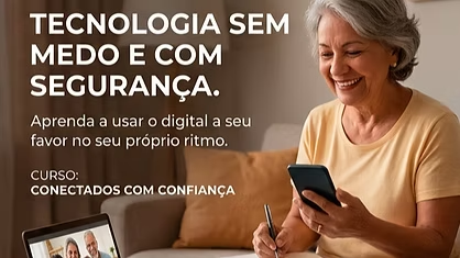 Curso Tecnologia para a Melhor Idade, educação Digital 50+