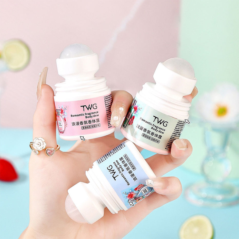 Miniatura: Romantic Fragrance Body Solid Perfume,Roll-on Antiperspirant Lotion,Woody,Floral