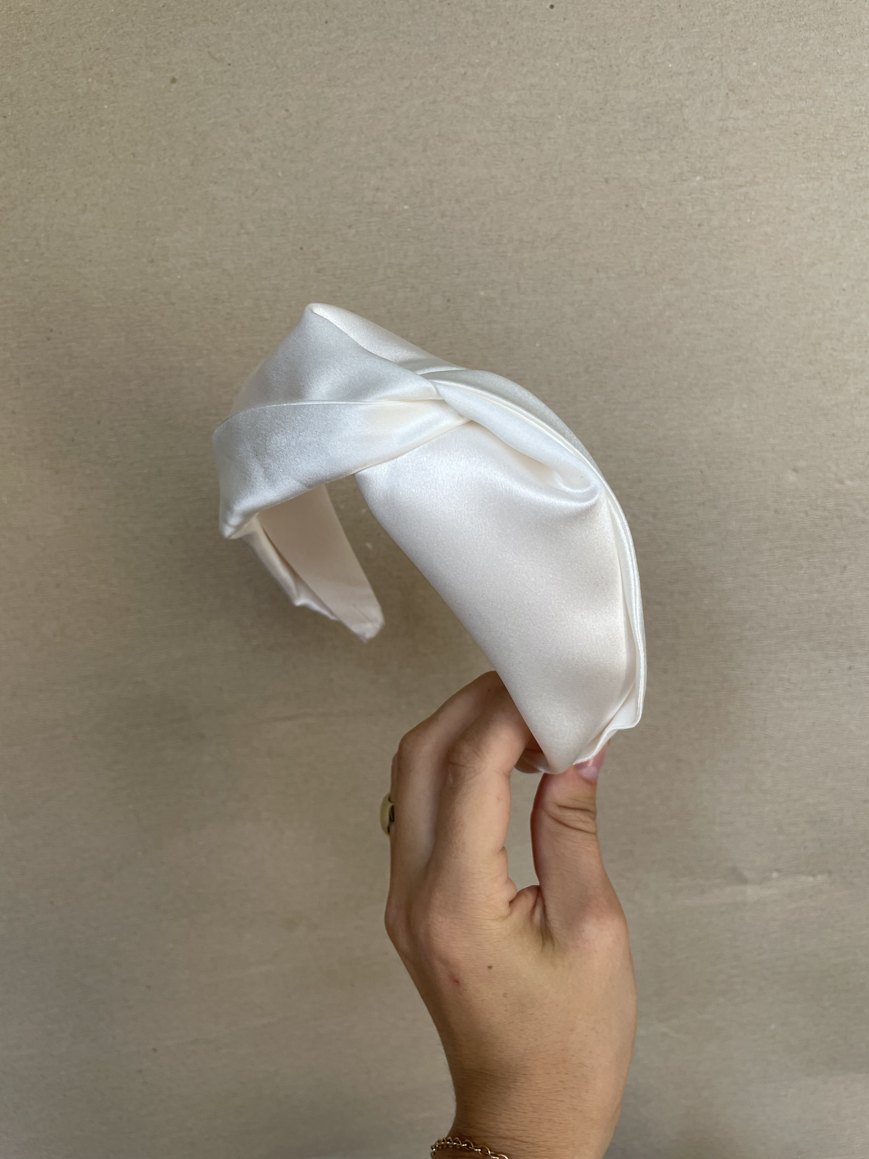 Turban Headband White