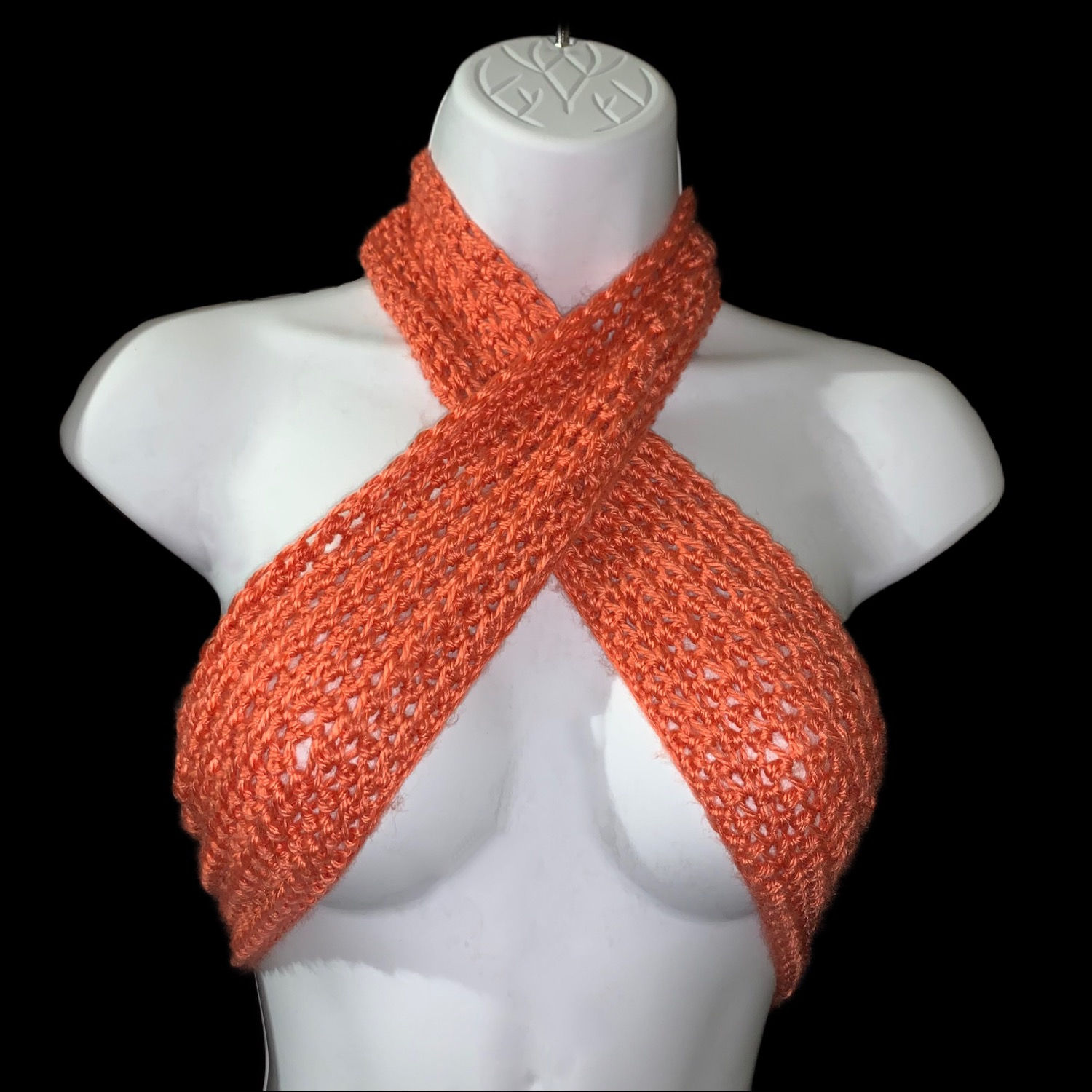 “Infinity Cross” Crochet Top