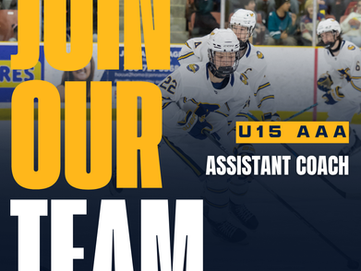 U15 AAA Sabres Assistant Coach