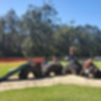Tire Play Area