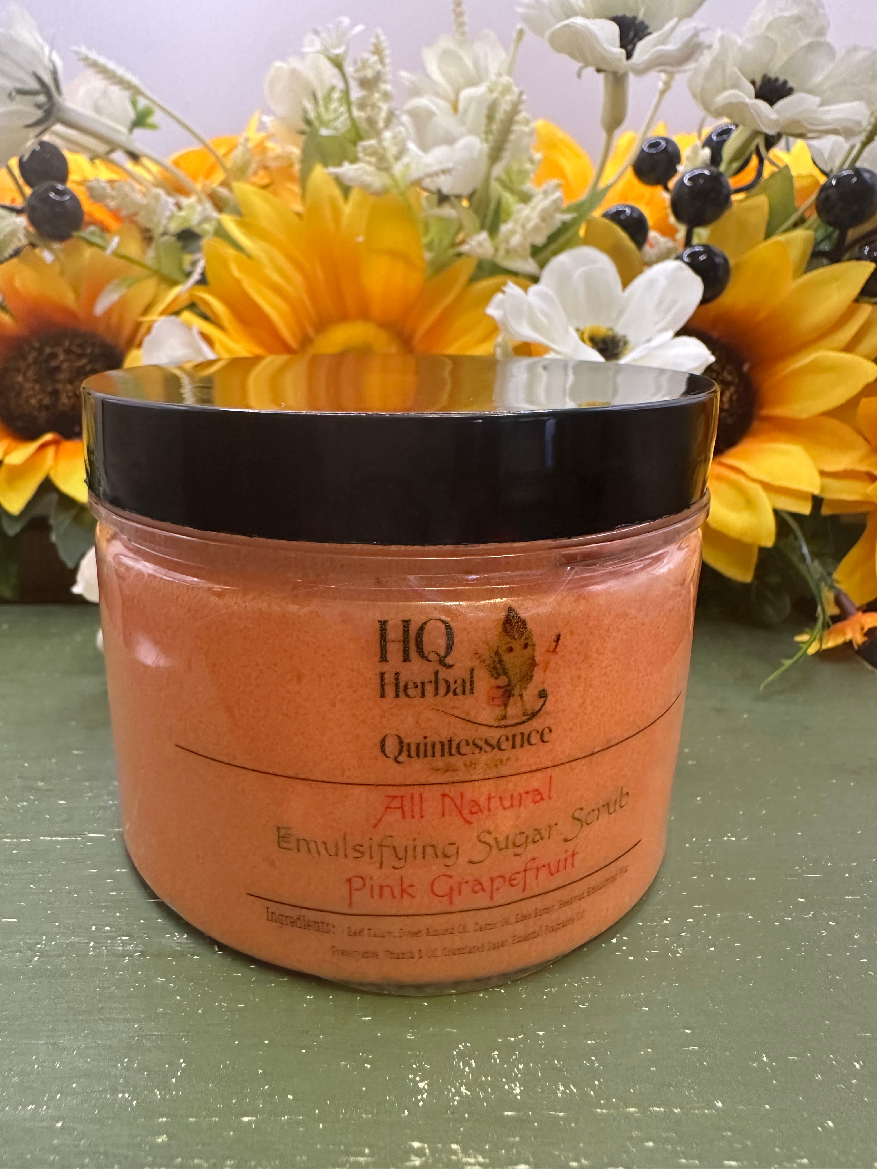 Emulsifying Sugar Scrub