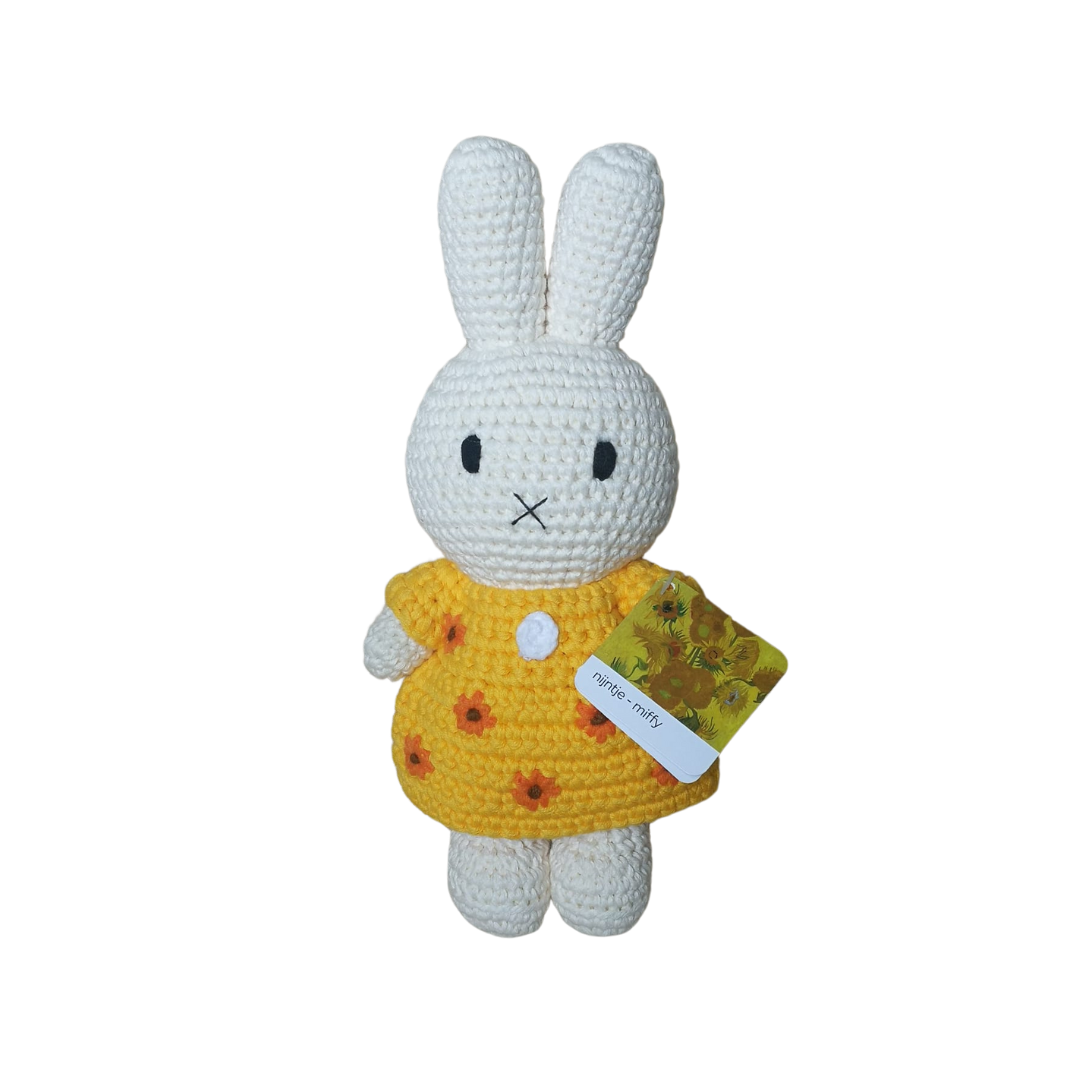 Miffy, Van Gogh, Van Gogh Exclusive Collaboration, Hand-Crocheted Doll