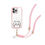 Thumbnail: Chiikawa - Mobile Phone Shoulder Strap in Pink – Chiikawa