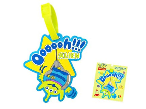 Disney Toy Story Aliens Soft PVC Luggage Tag Just Snap Up