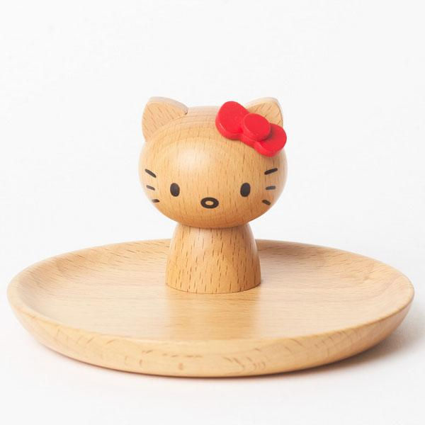 Sanrio, Hello Kitty, Hello Kitty Accessory Stand, Wooden, Interior Decor, Small Item, Figurine
