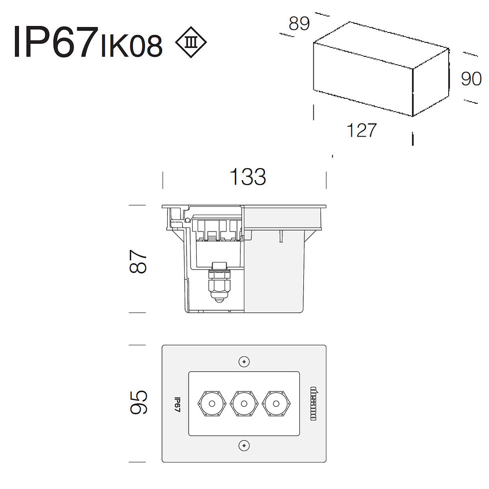 תמונה ממוזערת: BOX מנורה שקועה