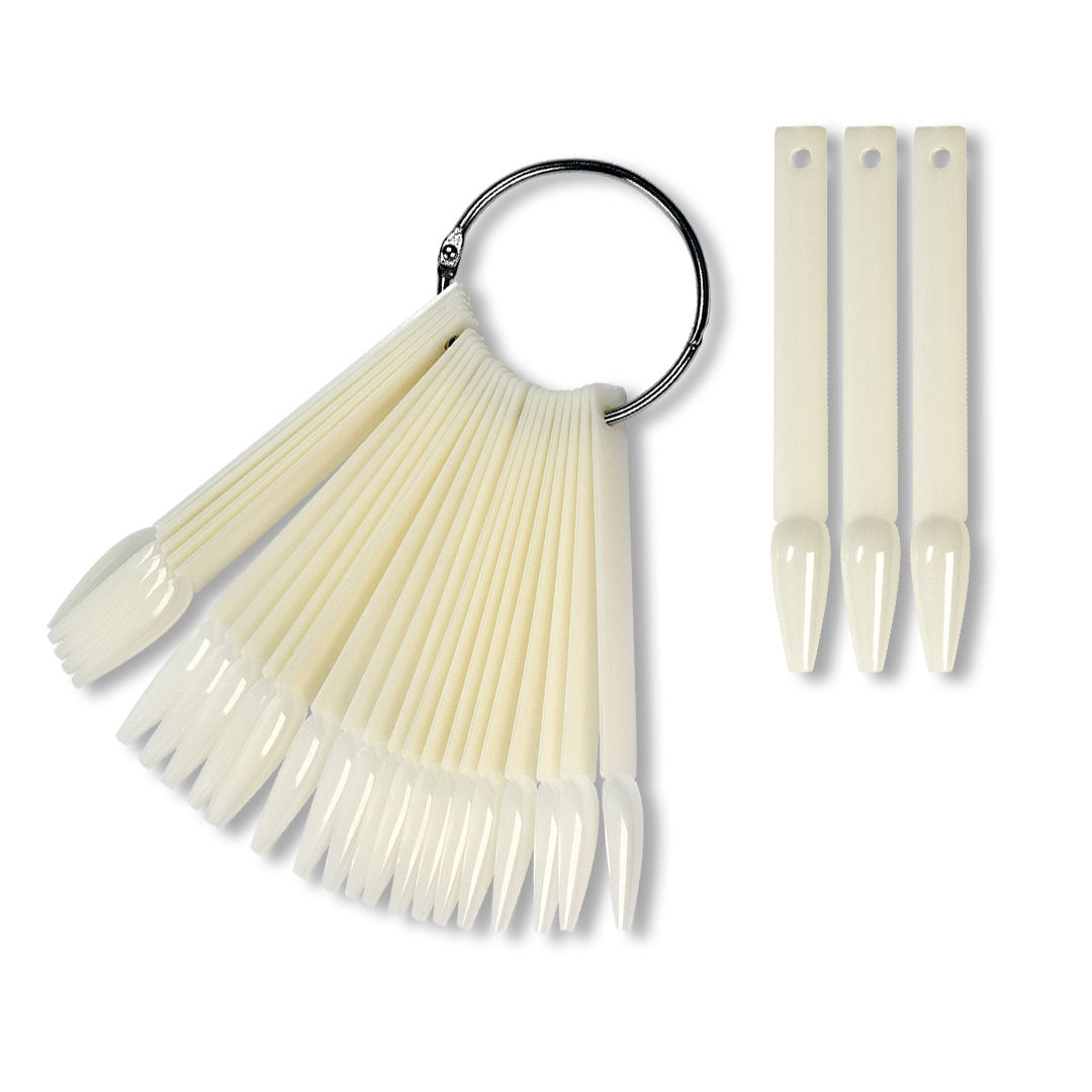 Tips Display On Ring- Ballerina-Milky-50pcs