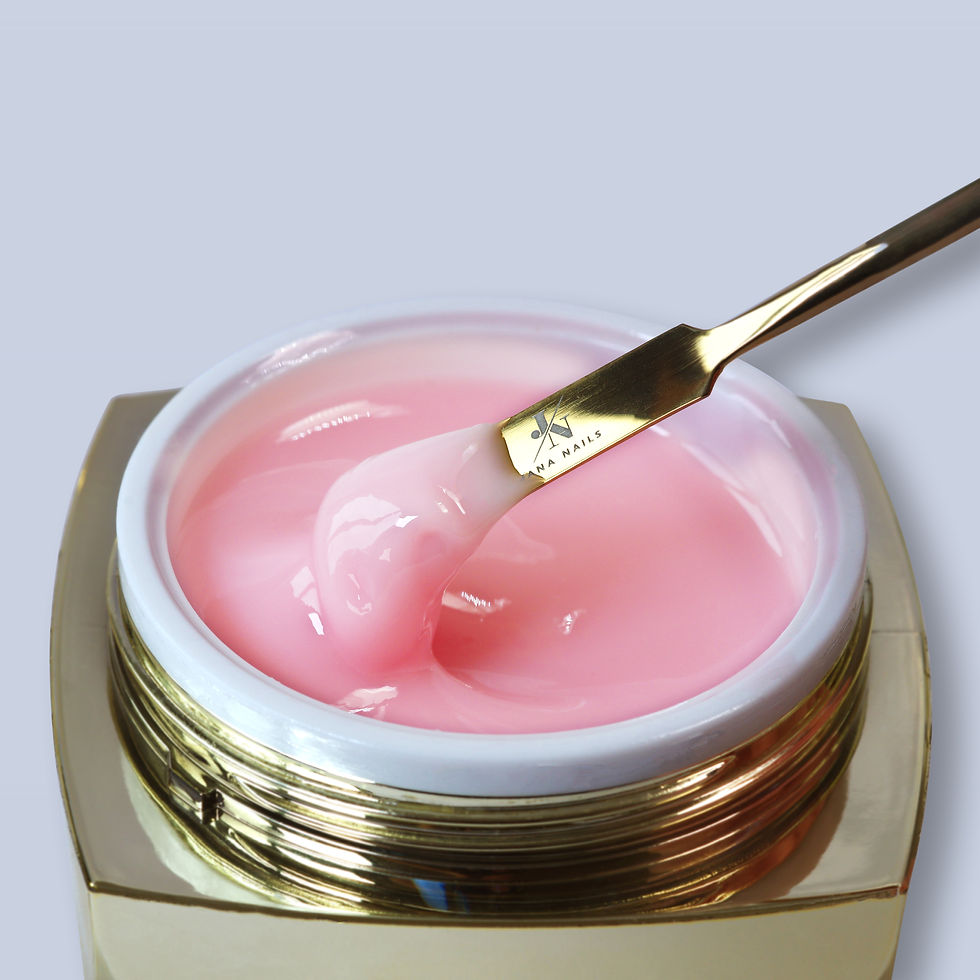 Thumbnail: Hard One builder gel Silky Rose - 100 g