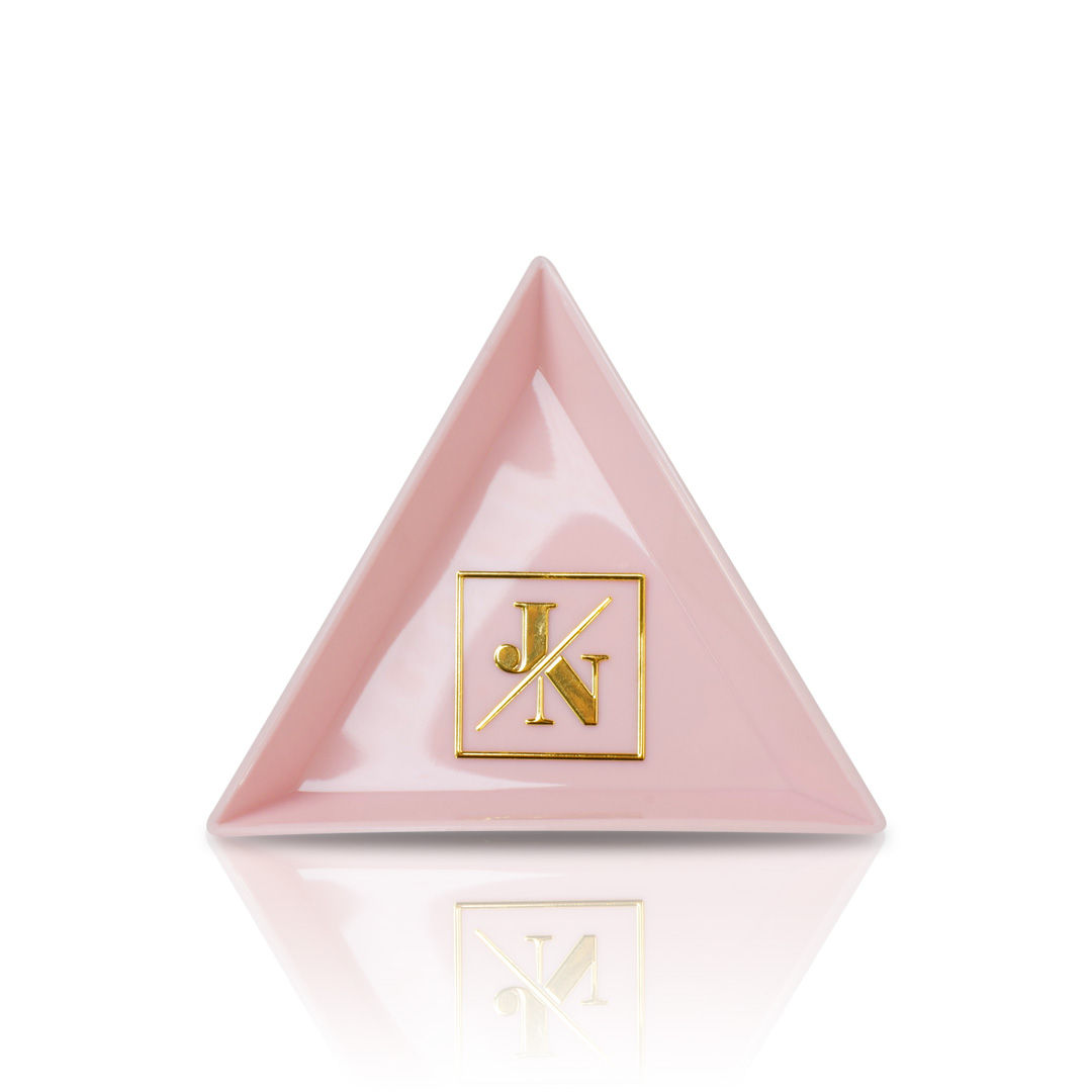 Mini triangle tray JN pink