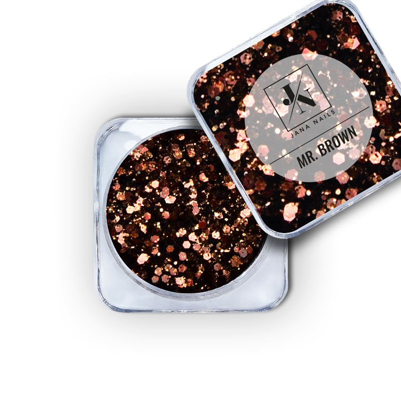 Μικρογραφία: MR.BROWN SET GLITTERS - 10PCS