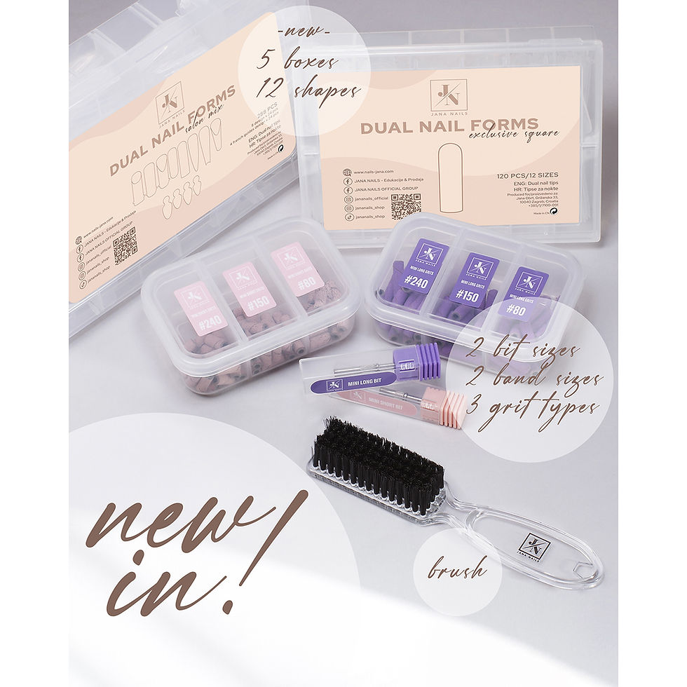 Μικρογραφία: Dual nail form - Big Salon Mix 288 pcs