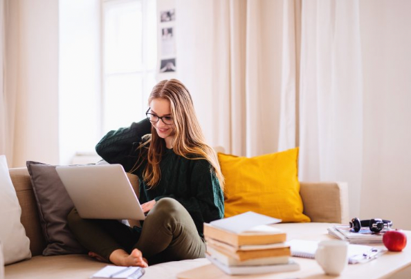 adult women doing online counselling session