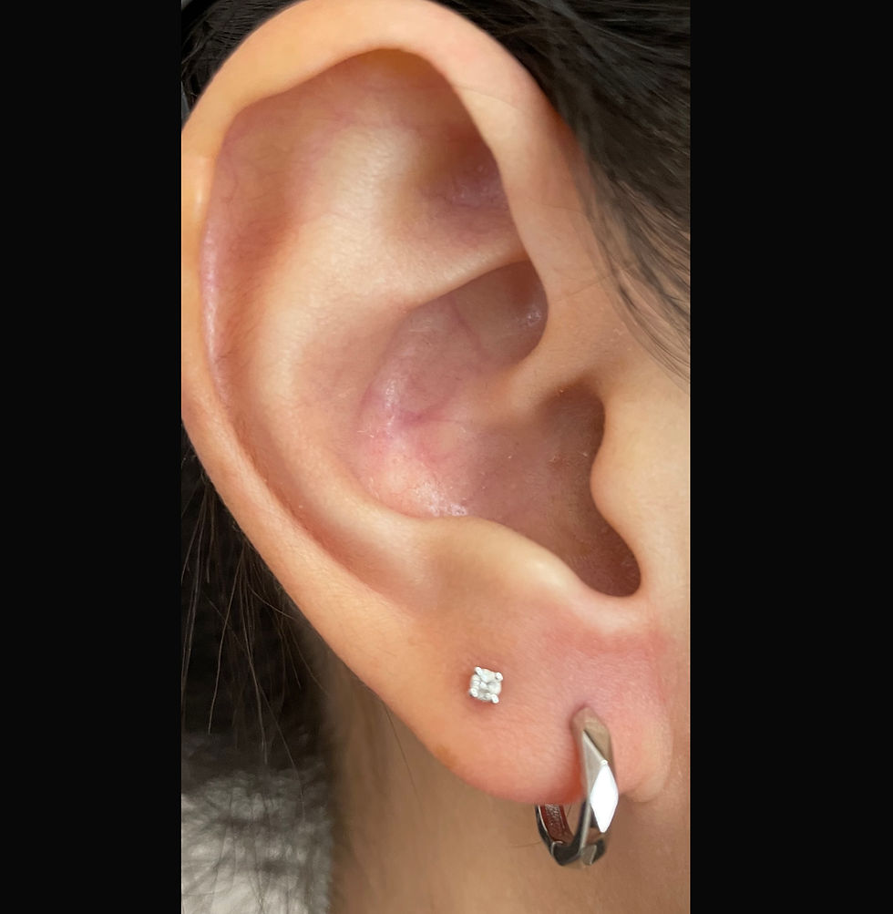 Thumbnail: Smooth Simplistic Round Clip On Single Earrings