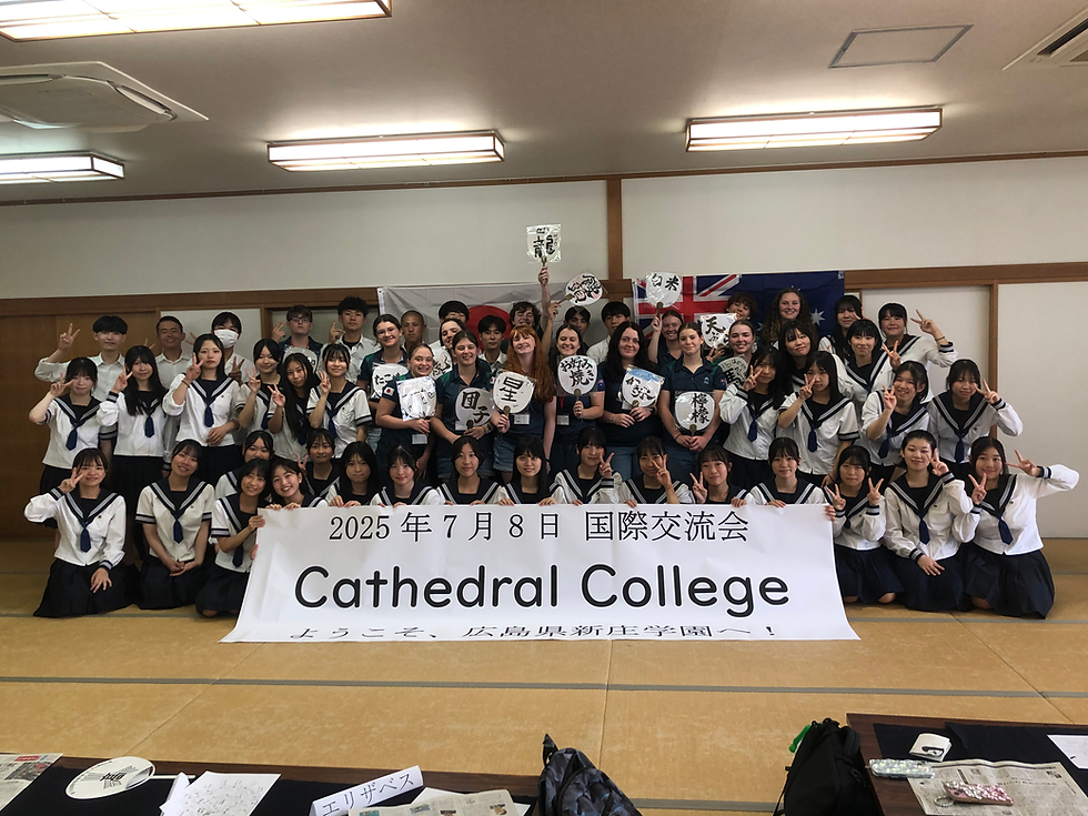 Visiting our sister-school in Japan