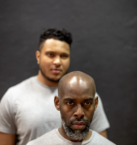 The Long Walk Back (l-r Scott Bayliss, M