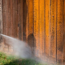 Fence cleaning