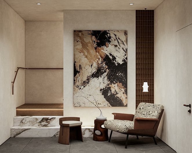 interior design 3D render