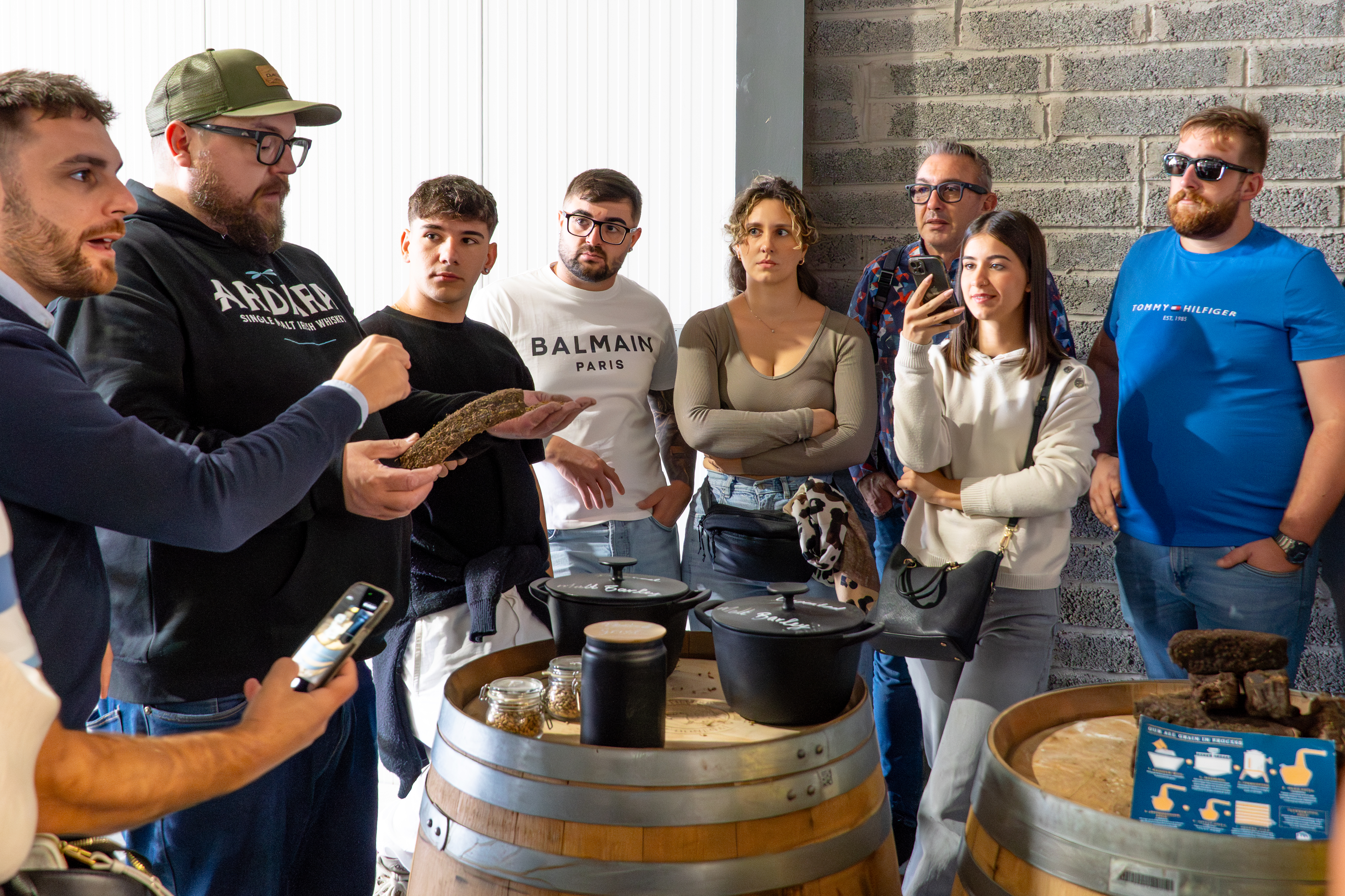 Ardara Distillery visit during ARDARA²