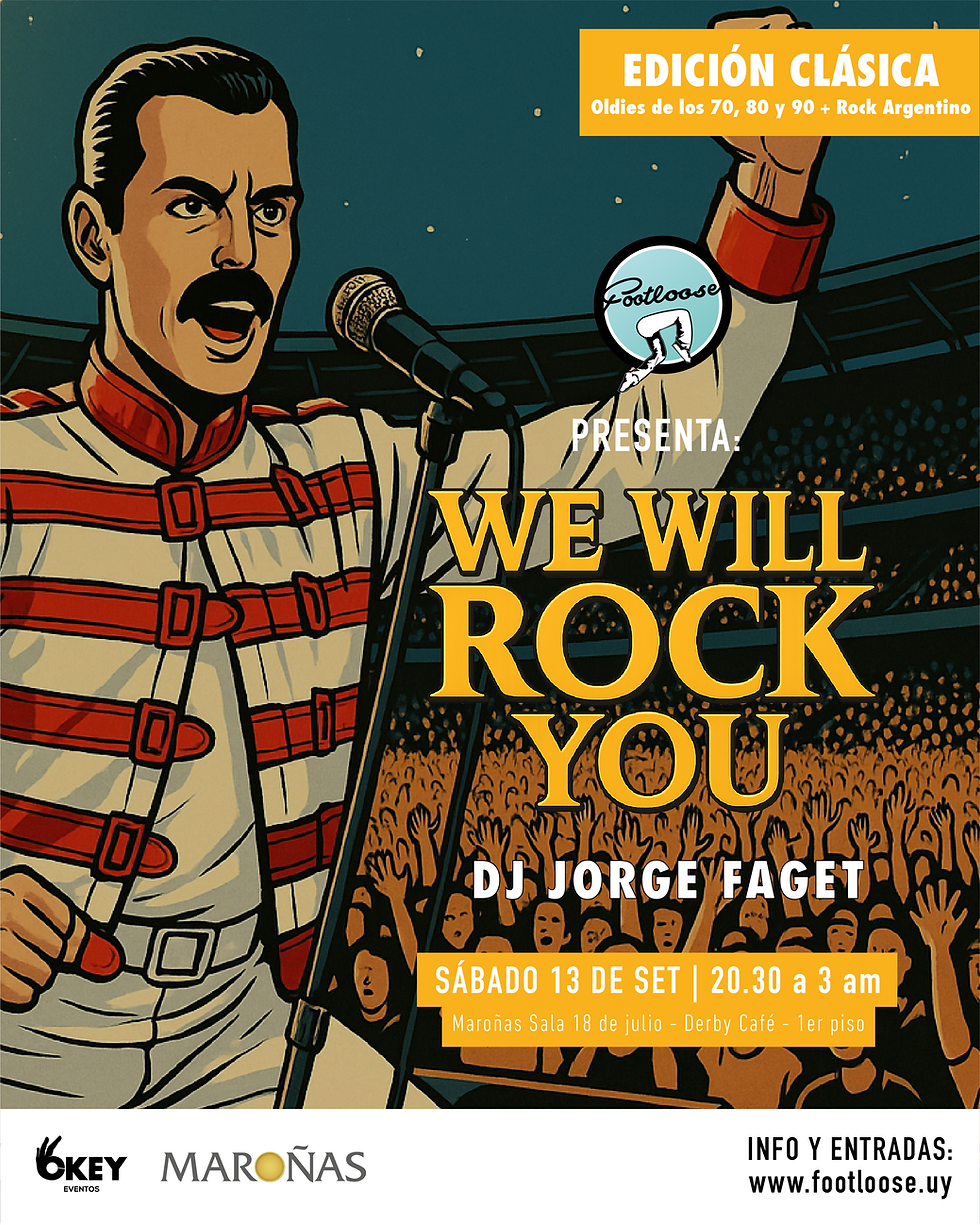 Edición OLDIES "We Will Rock You"
