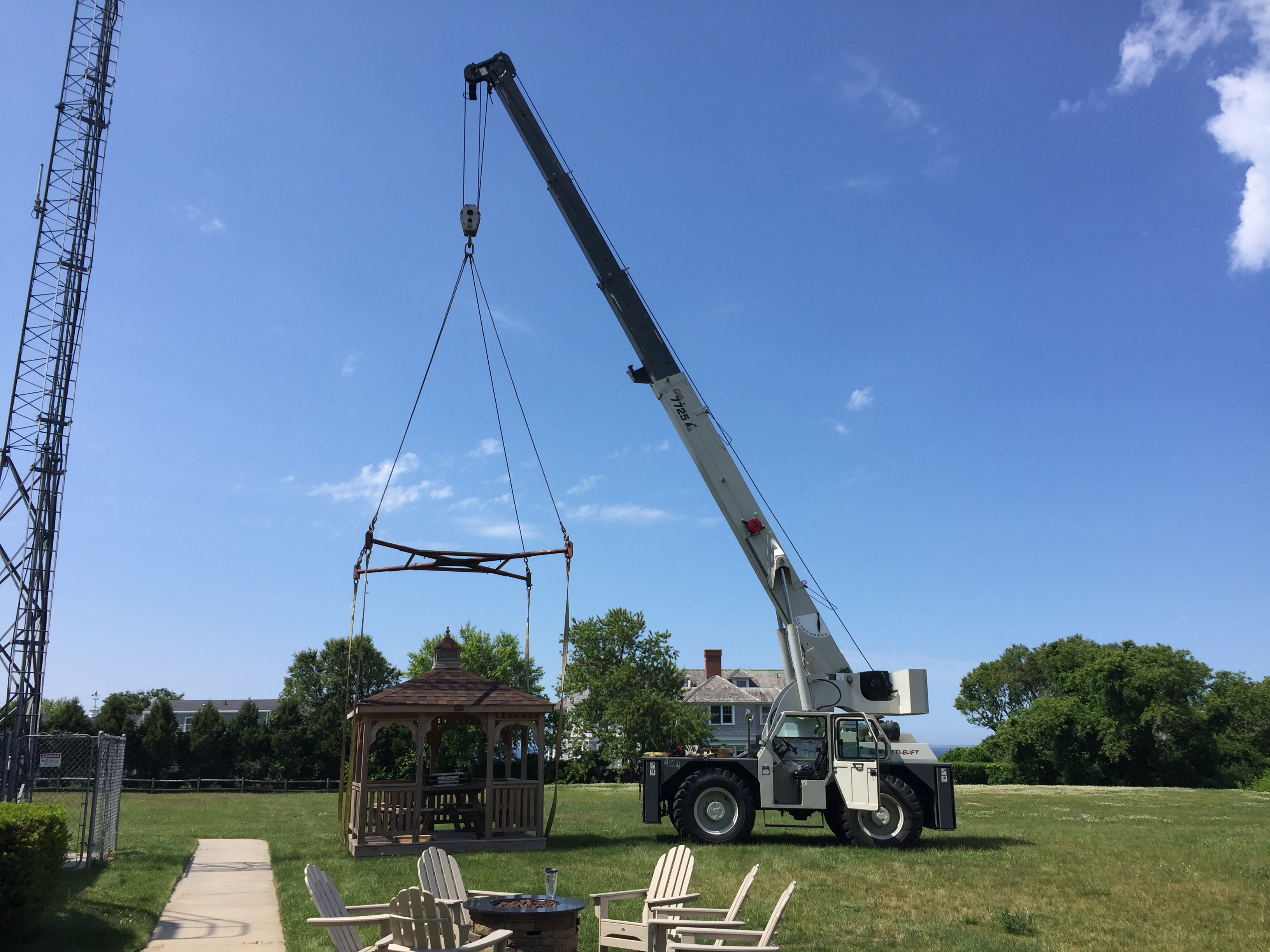 Rigging spreader bar crane