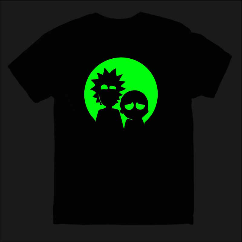 Glow in the dark Tshirt (Design and print your own) Vlakvark Printing